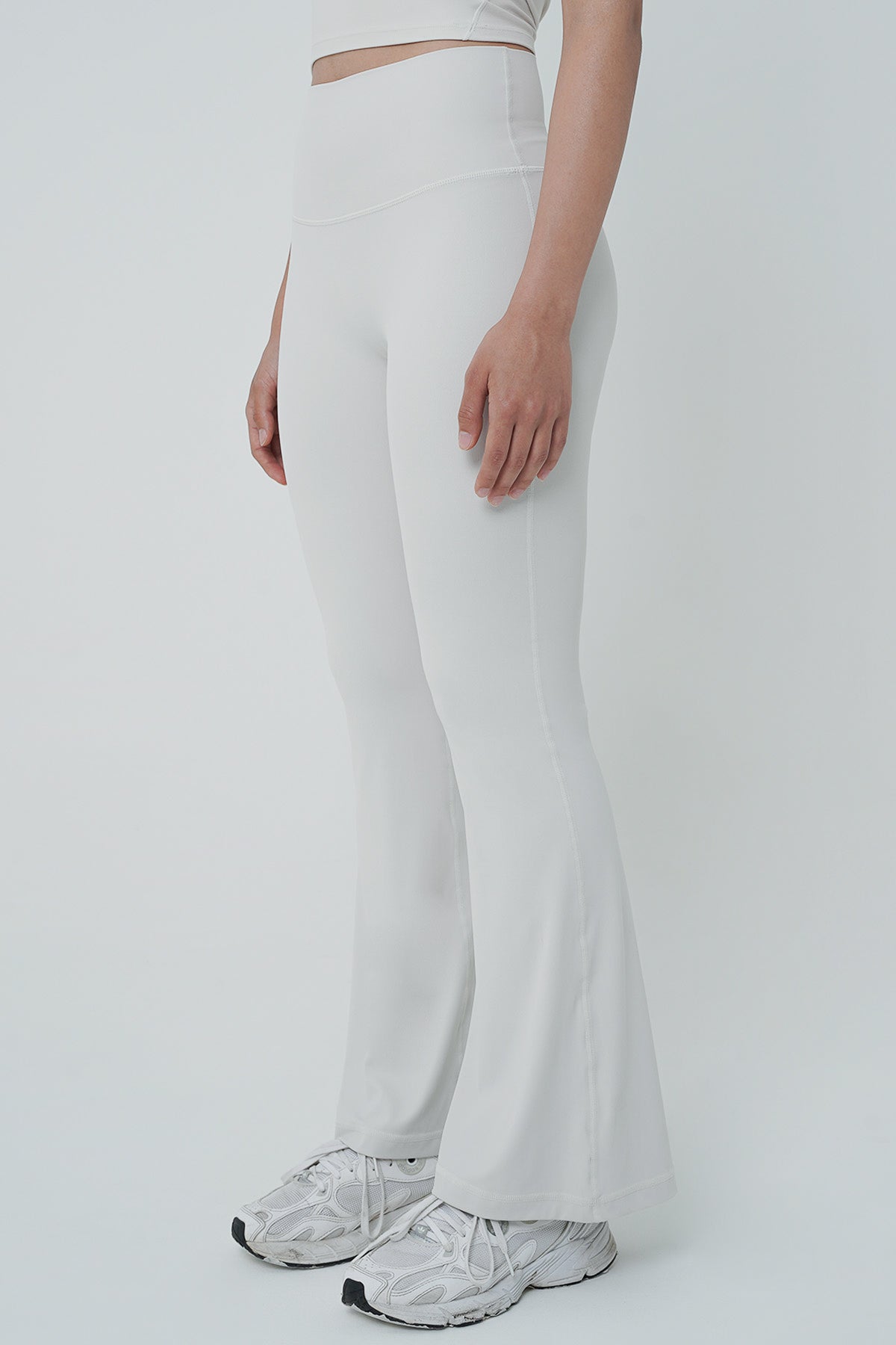 Ultralite Flare Pants in Eggshell