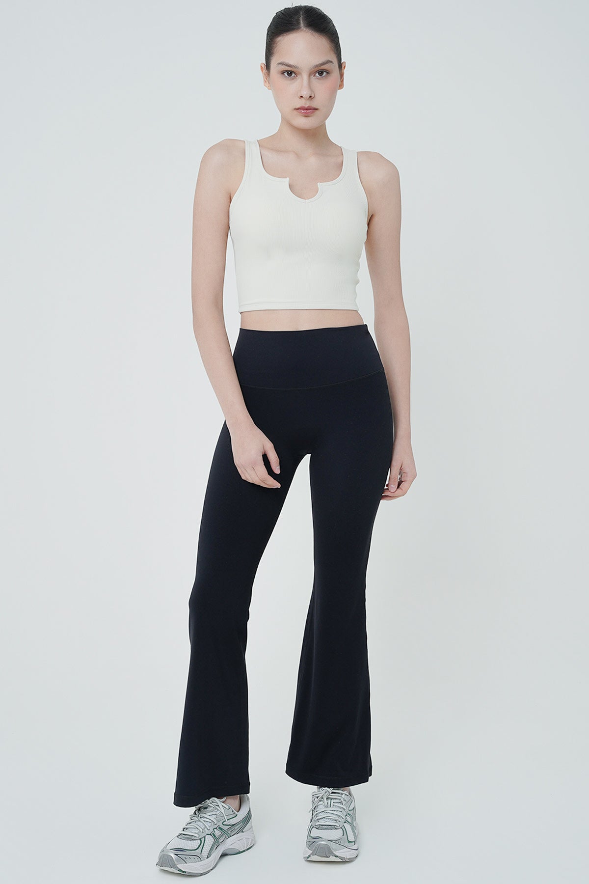 Ultralite Flare Pants in Black-Restock