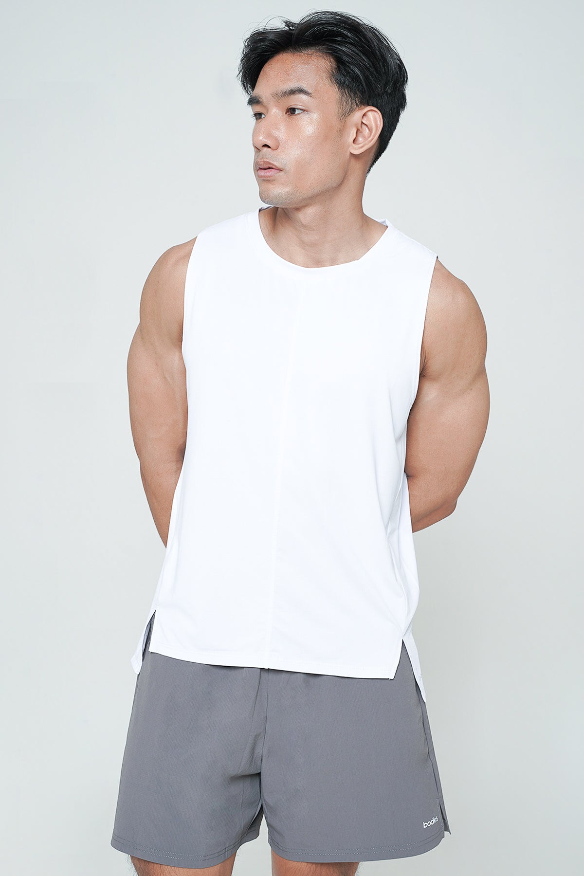 Force Tank Top in White (Last Pieces)