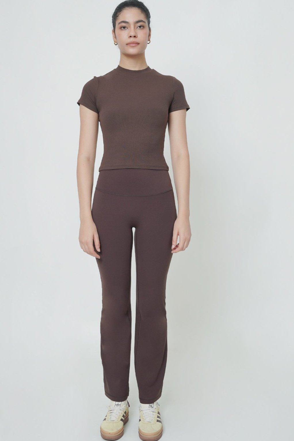 Ultralite Flare Pants in Espresso