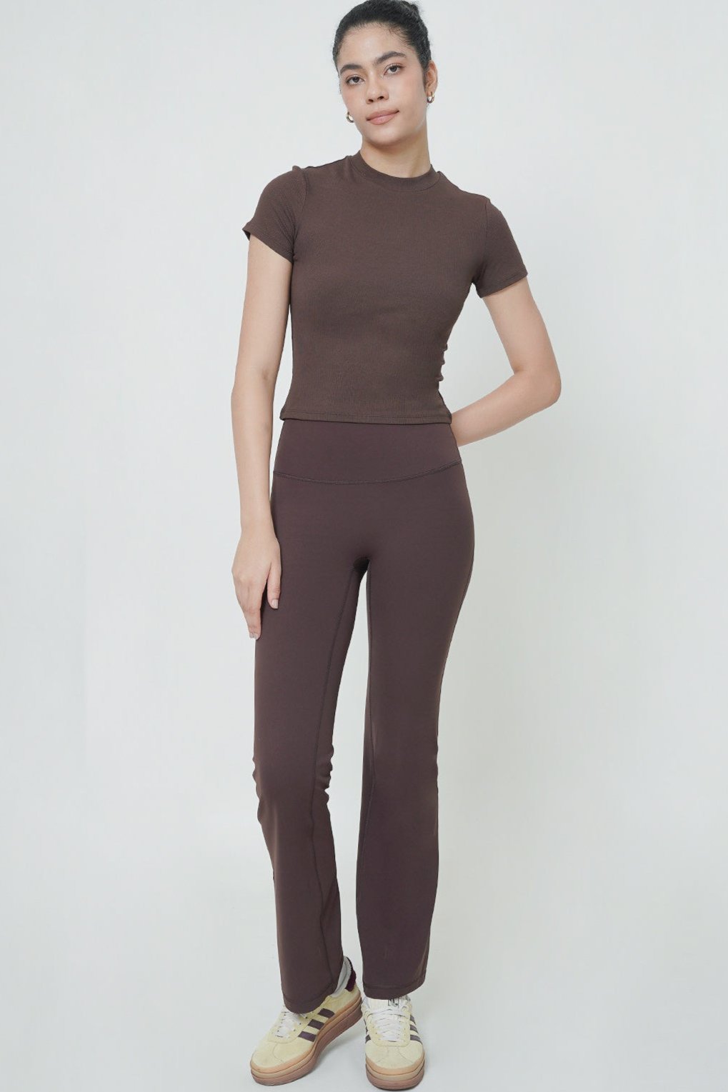 Ultralite Flare Pants in Espresso