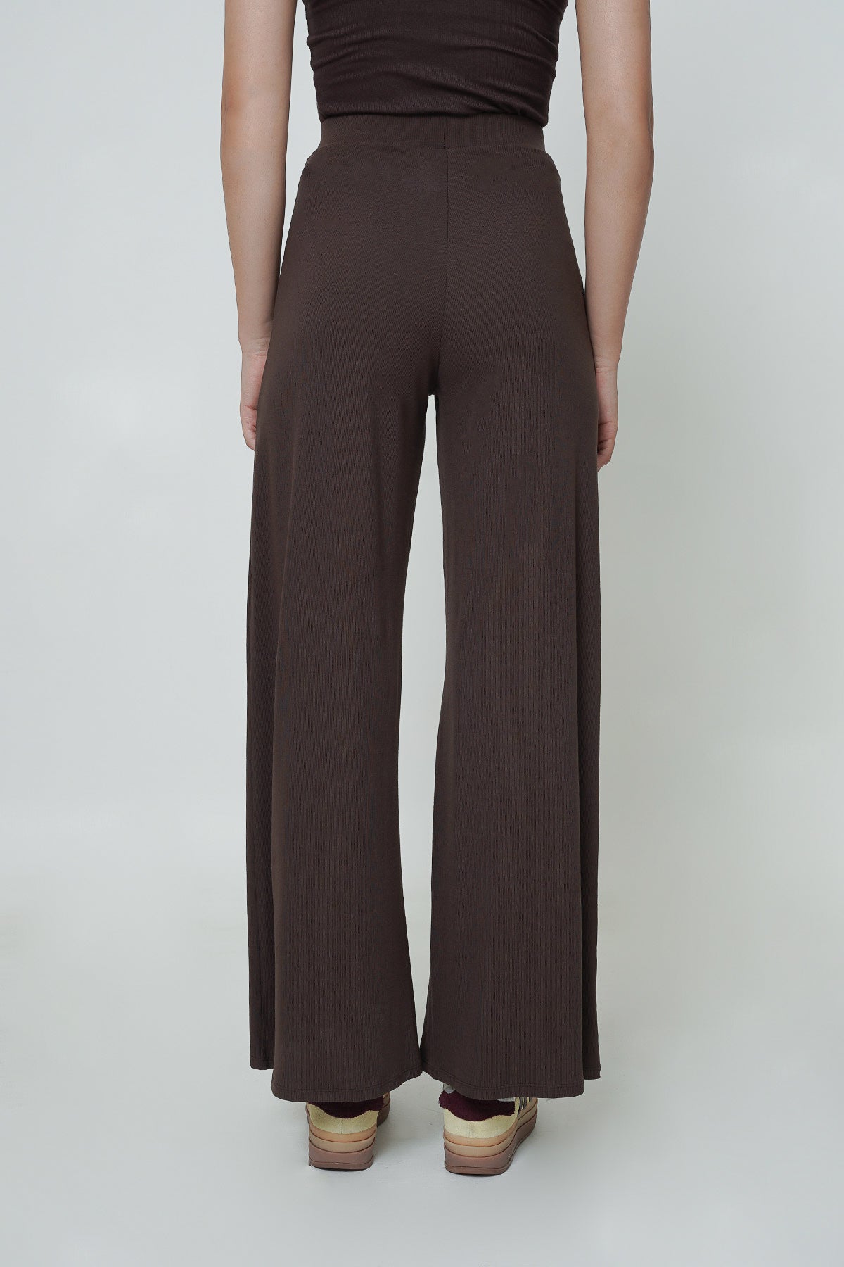 Comfort Ribbed Pants in Espresso (Restock)