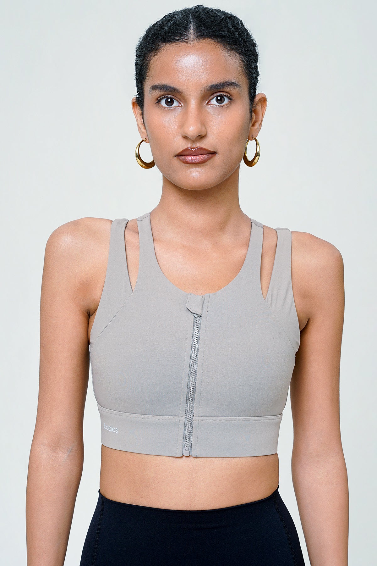 Convert Zip Bra in Brown (Restock)