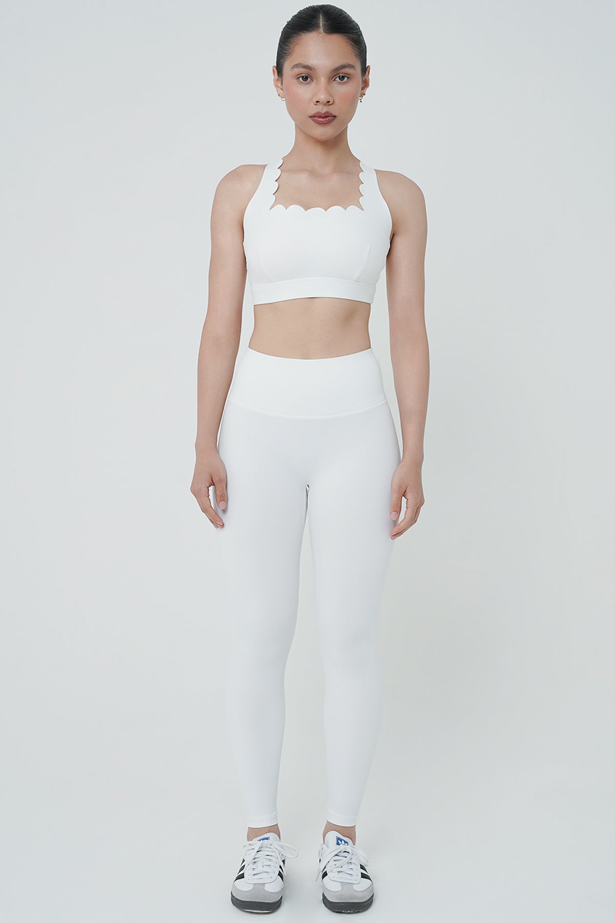 Lux High Impact Leggings in White