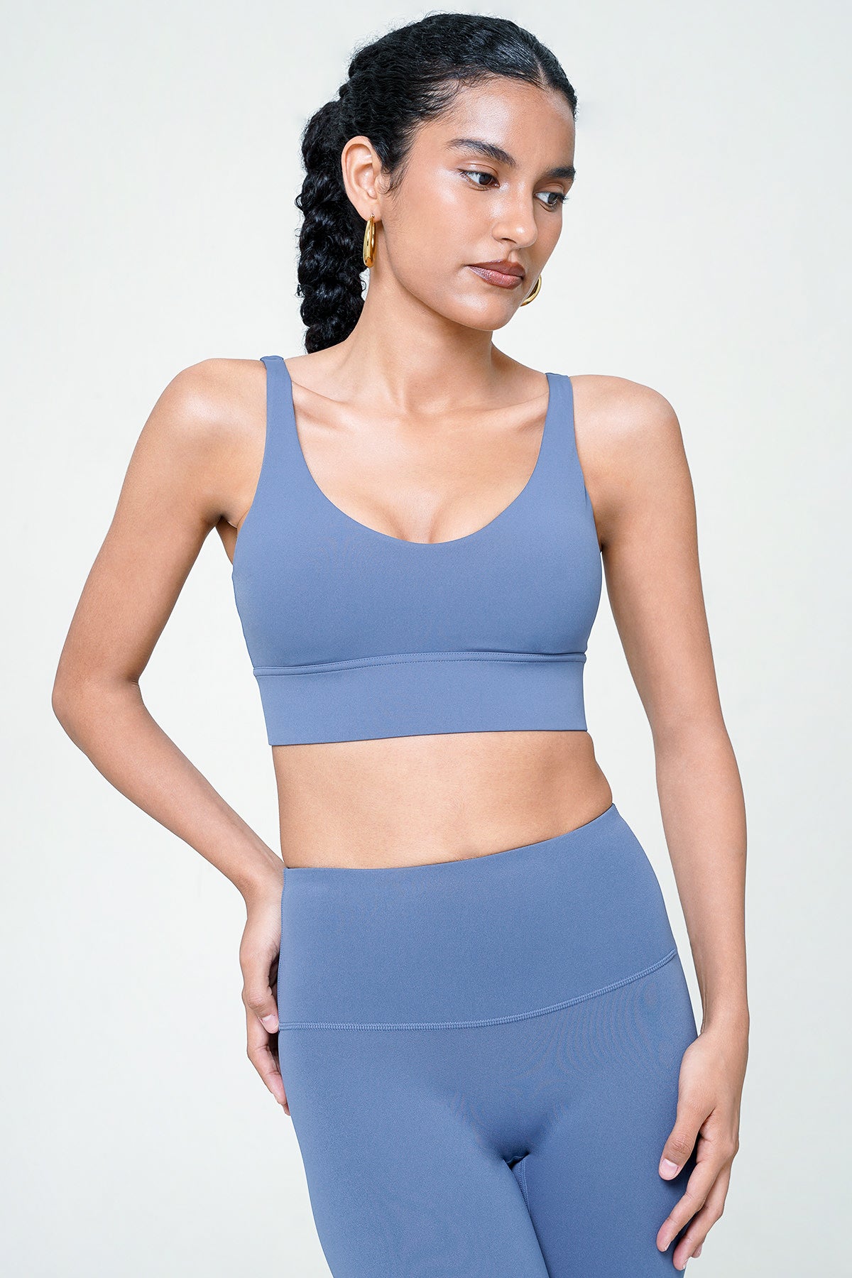 Mighty Bra In Ink Blue (XS, S LEFT)