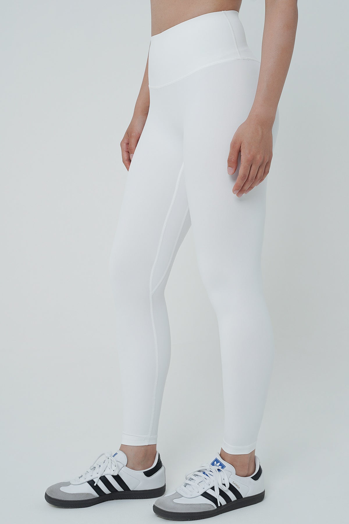 Lux High Impact Leggings in White