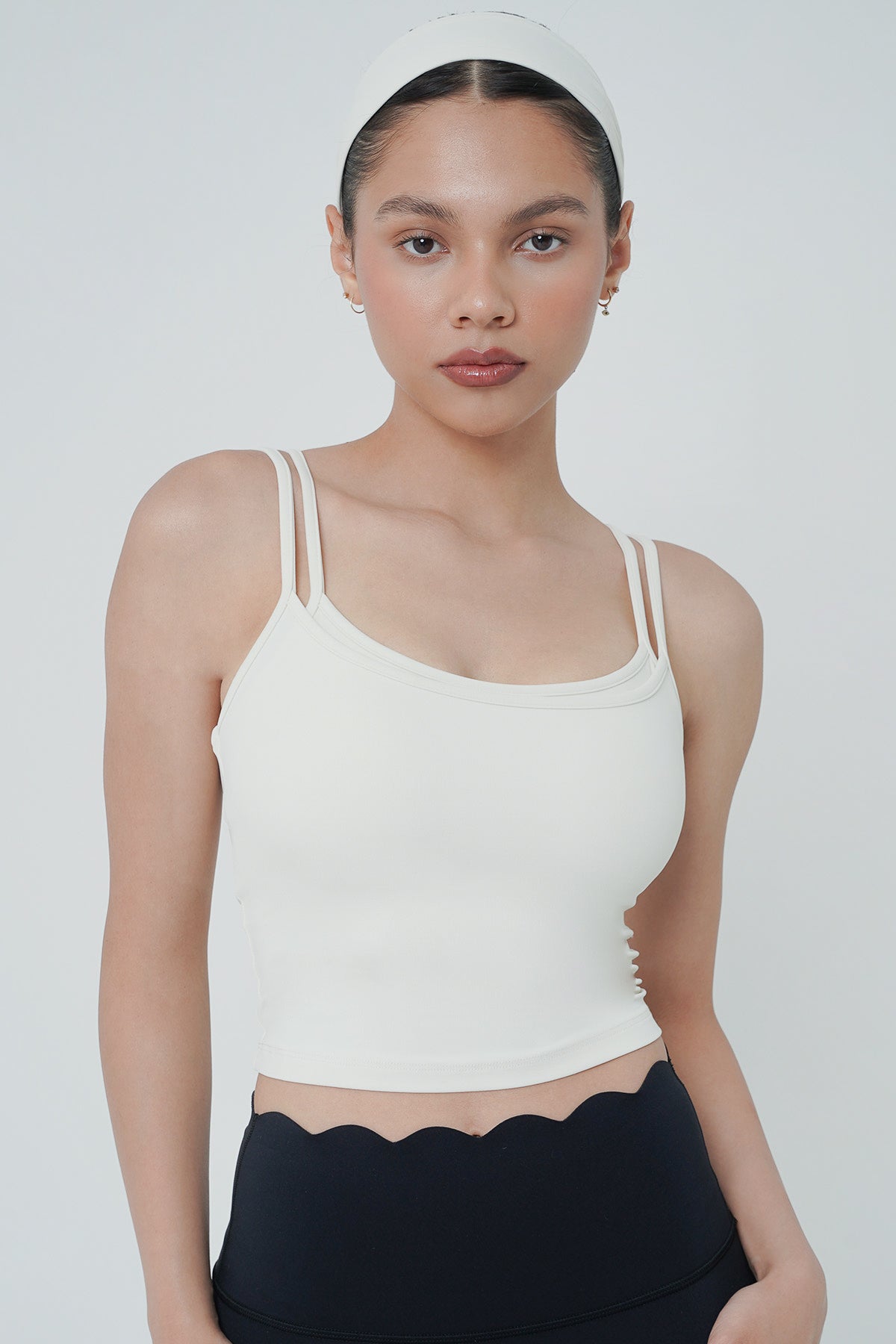 Prism Bra Top in Ivory