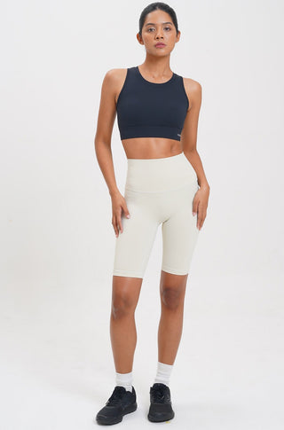 Asana Biker Short in Ivory