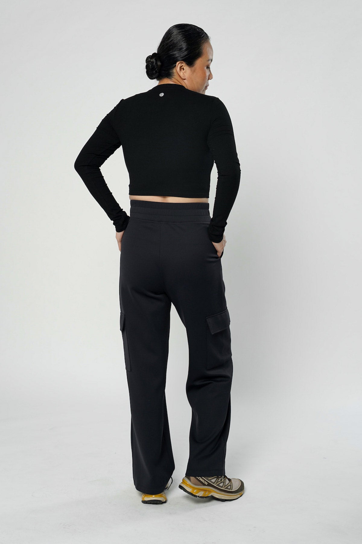 Warmth Long Sleeve Top In Black (3 XS LEFT)