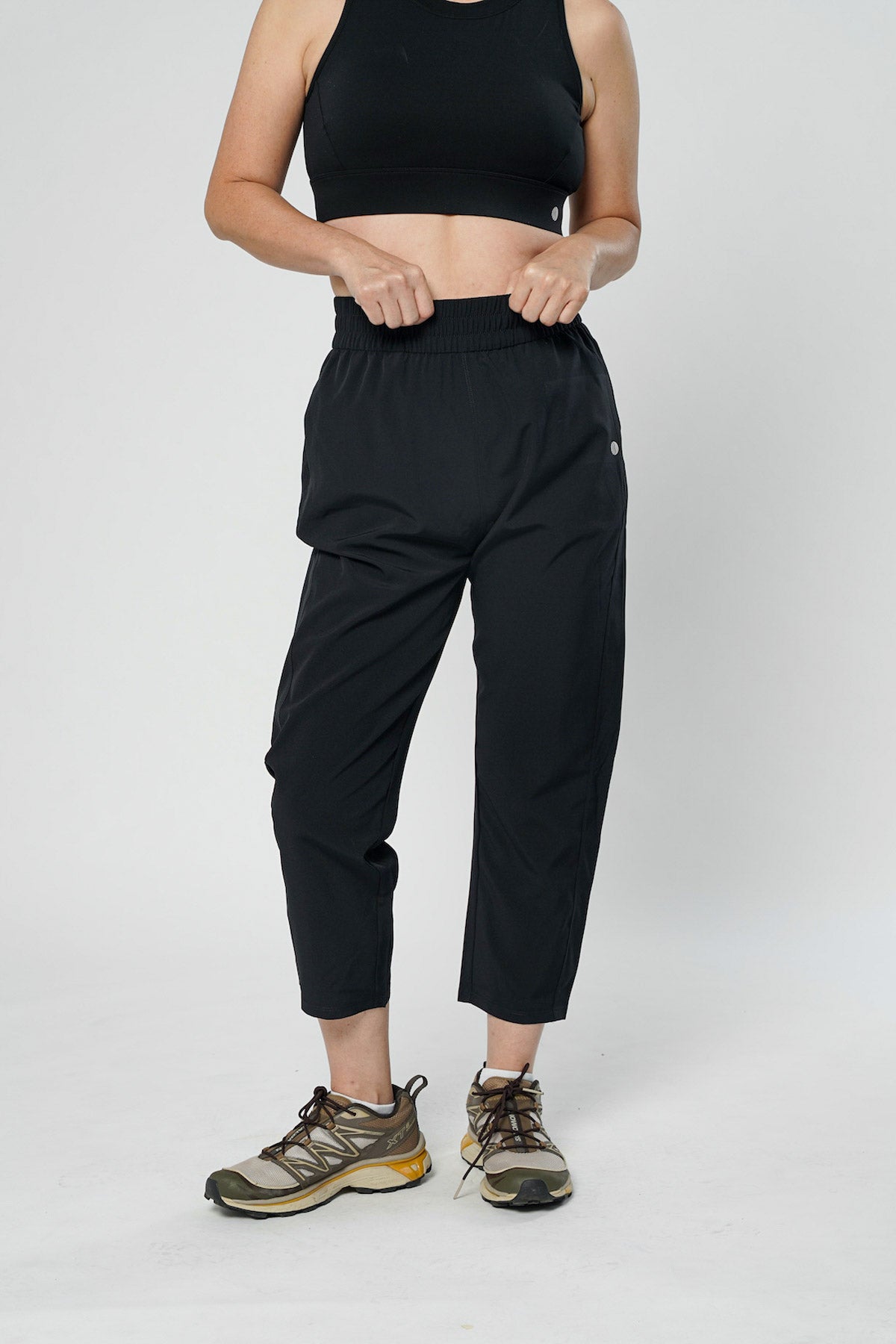 Heather Joggers In Black
