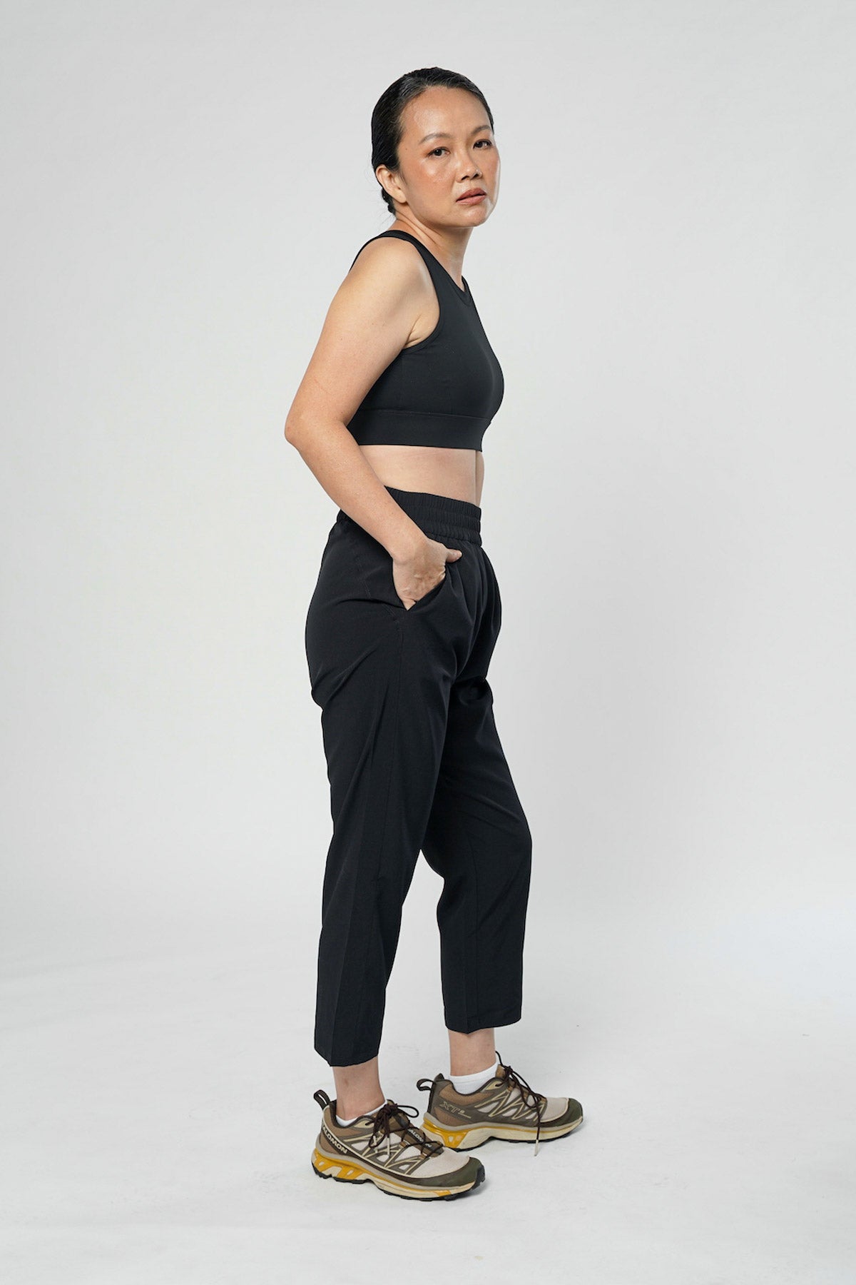 Heather Joggers In Black