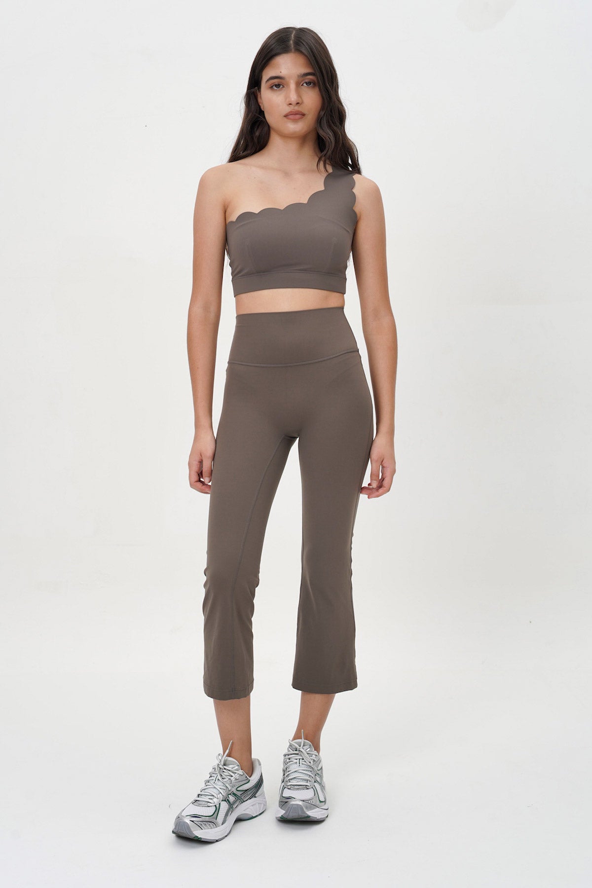 Clarity Flare Pants In Taupe