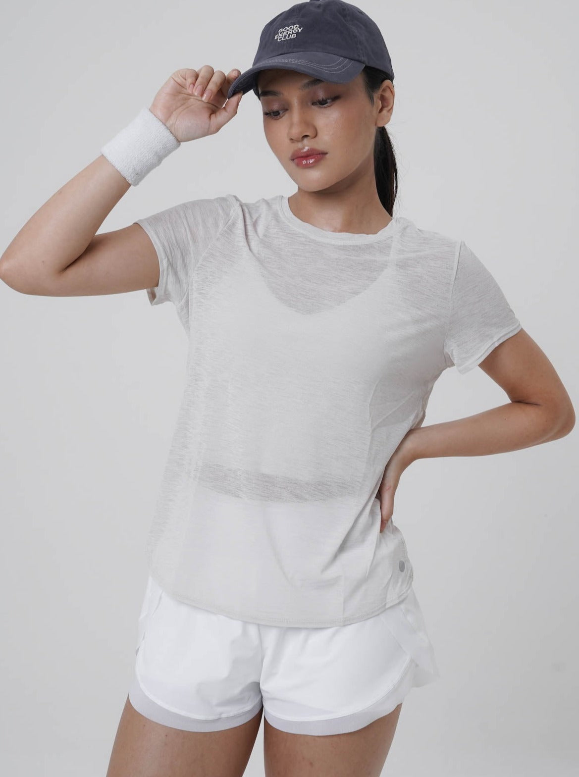 Gradual Top in Eggshell-Restock