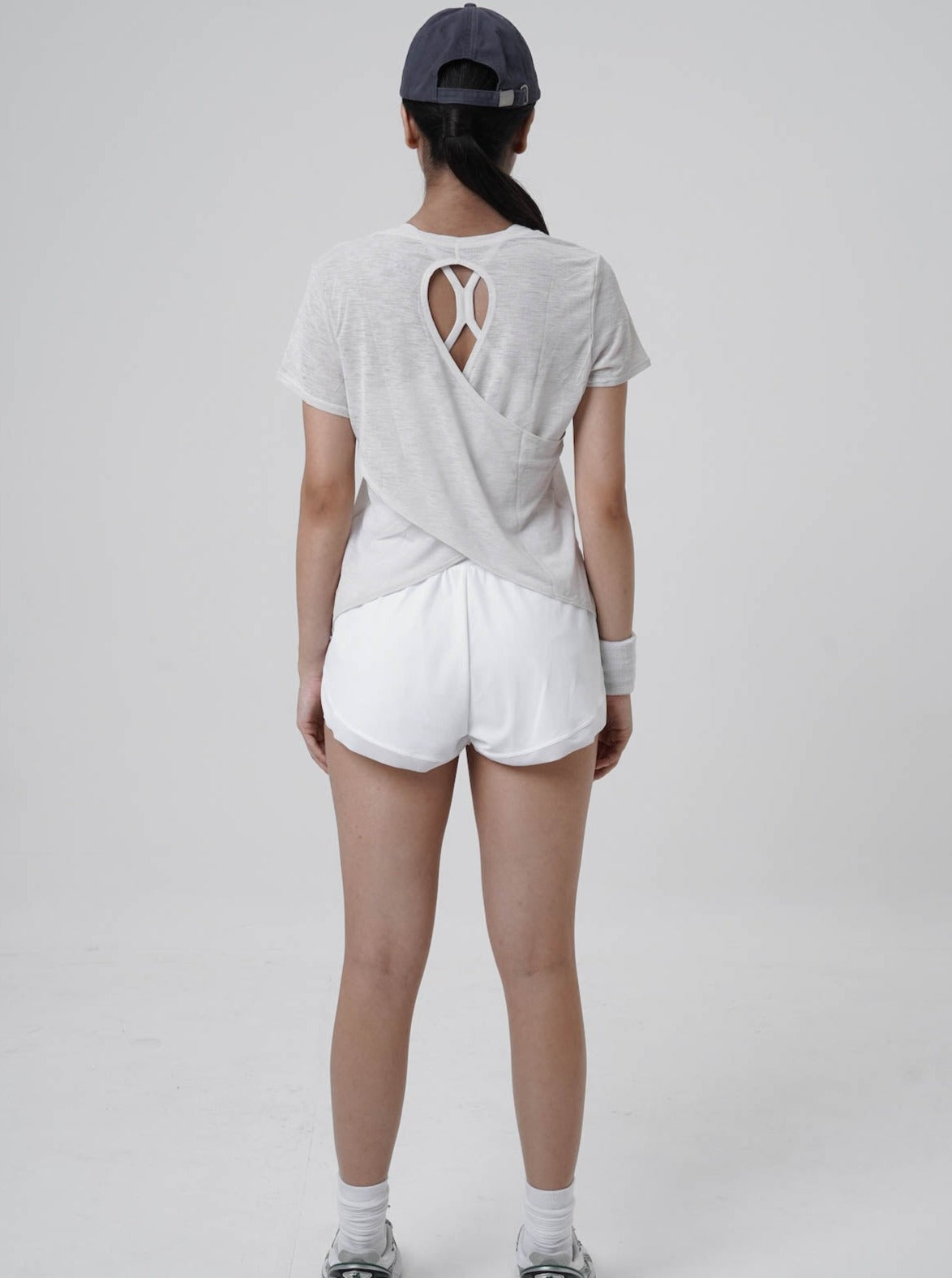 Gradual Top in Eggshell-Restock