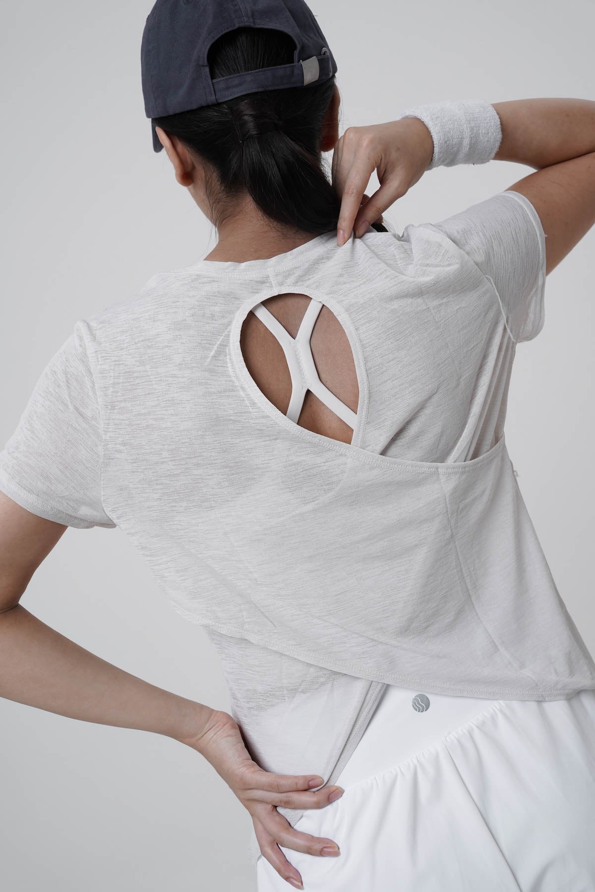 Gradual Top in Eggshell-Restock