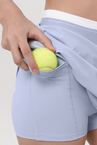 Slide Skirt in Periwinkle