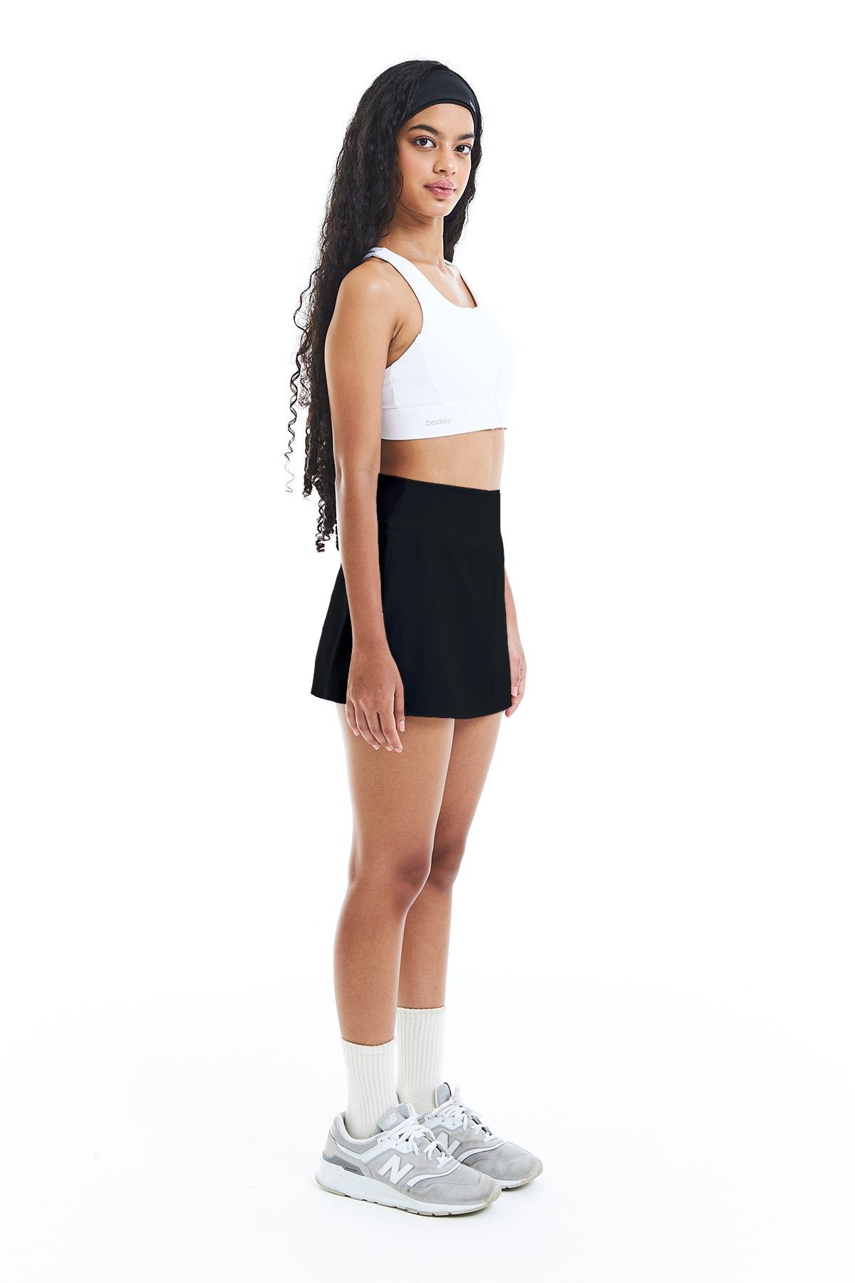 Swish Skirt in Black (2XS LEFT)