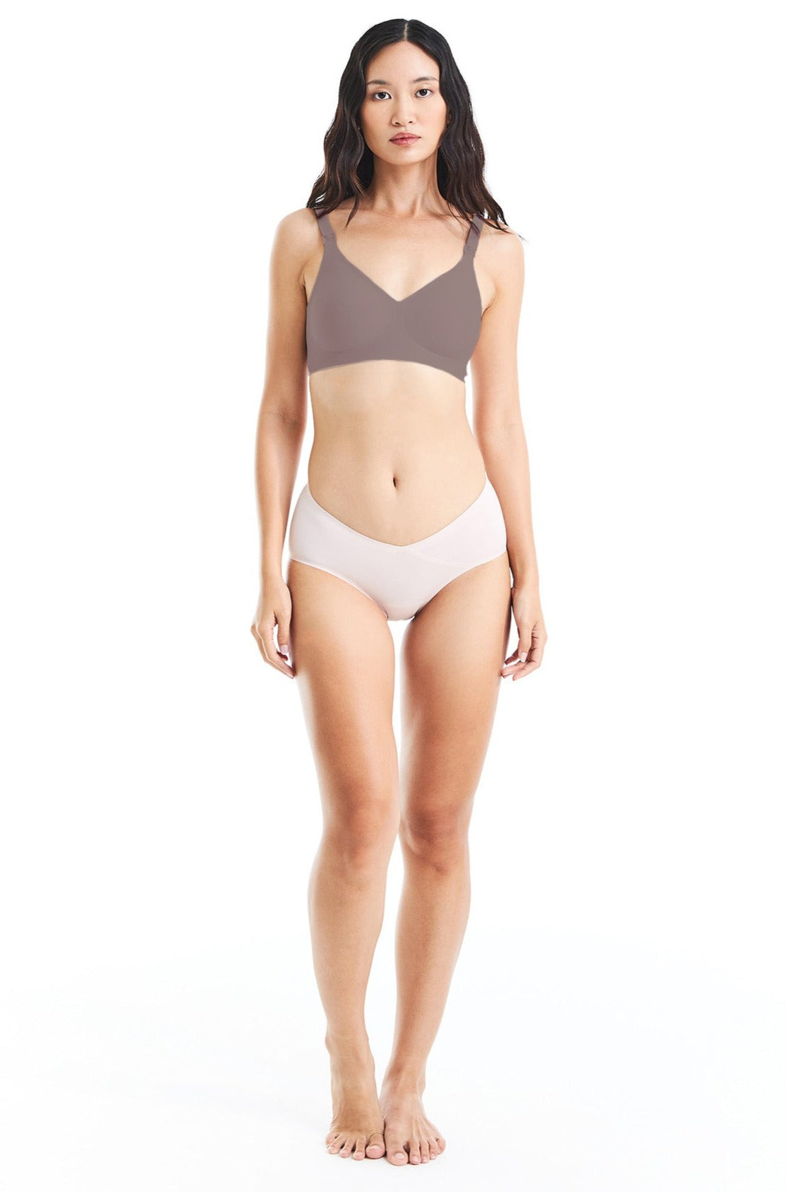 Seamless Nursing Bra in Taupe (1 L LEFT)