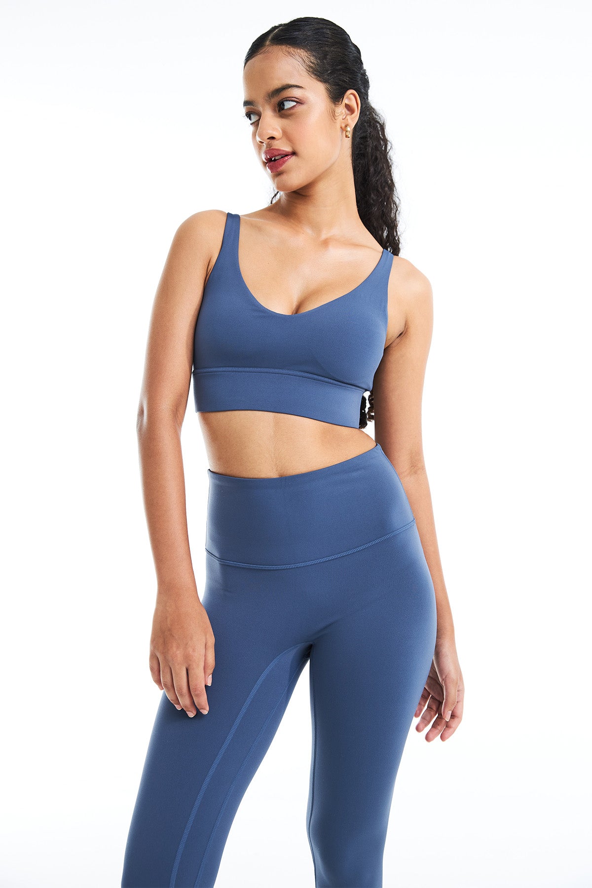 Mighty Bra In Ink Blue (XS, S LEFT)