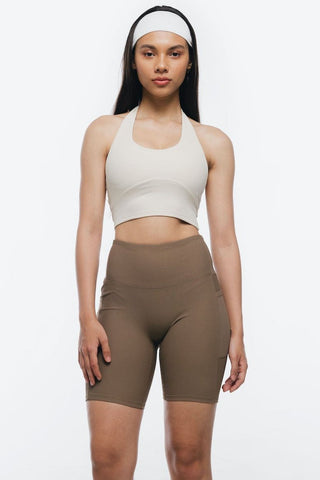 Freedom Biker Short in Deep Khaki (1 XS LEFT)