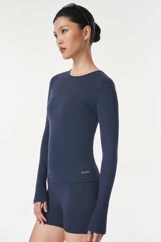 Gush Top in Midnight Navy