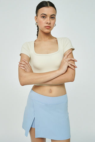 Poise Bra Top in Ivory