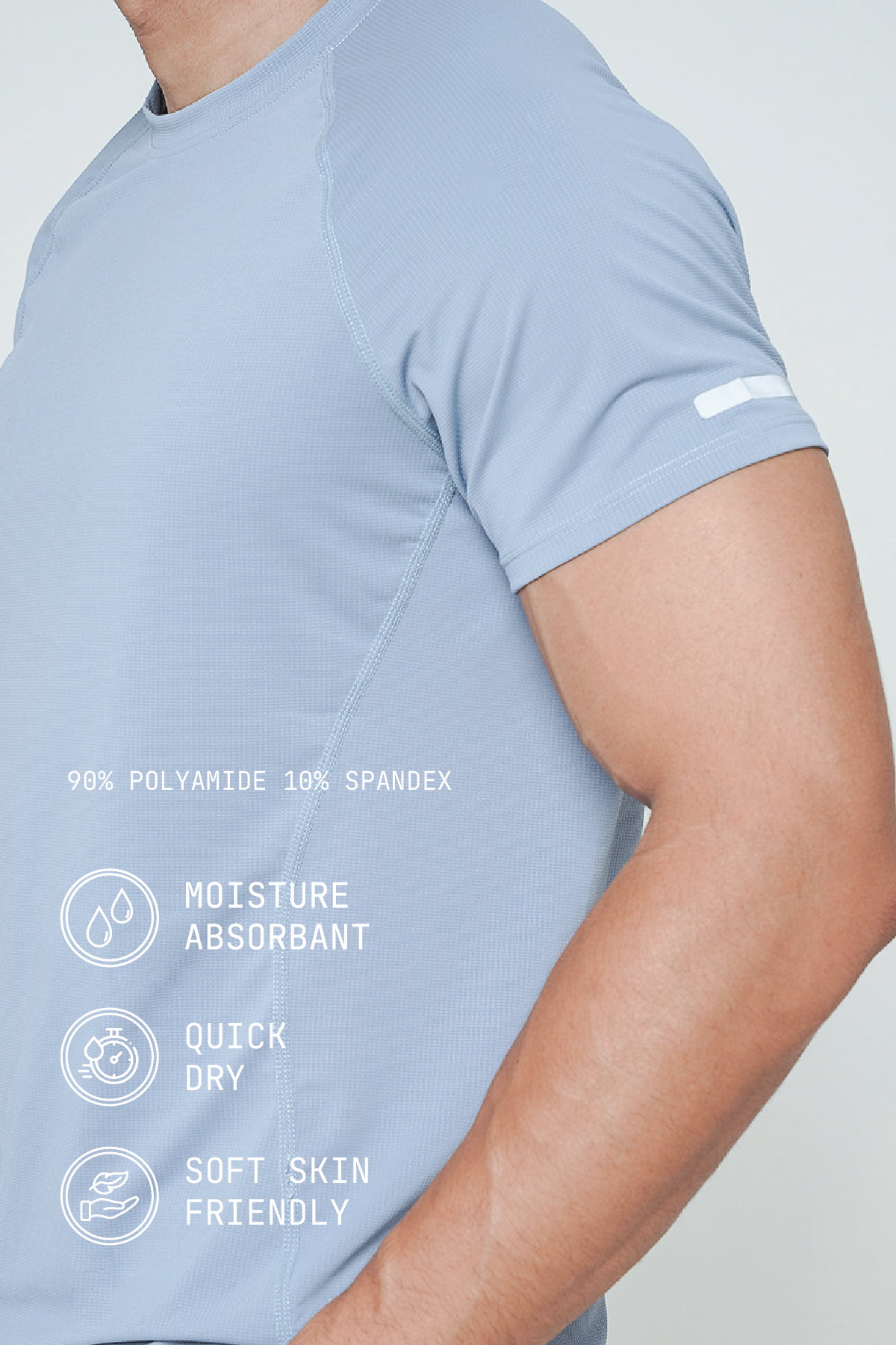 Rally Quick-Dry Shirt in Skyblue