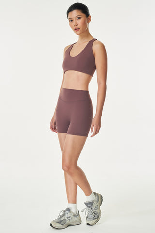 Rhythm Bra Top in Raisin