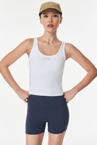 Route Pocket Tank Top in White
