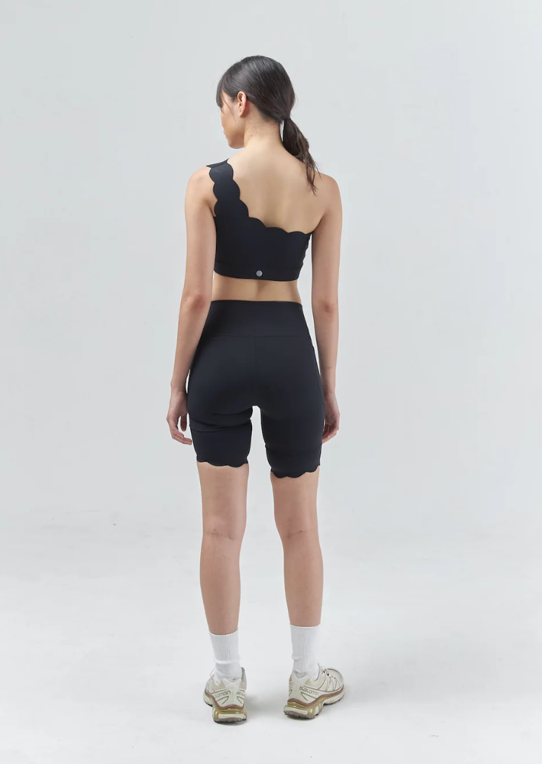 Evince Biker Short in Black