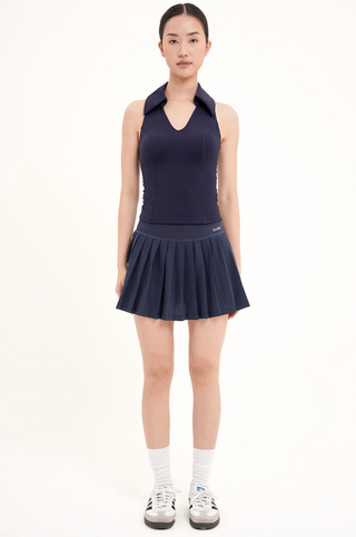 Match Point Skirt in Navy