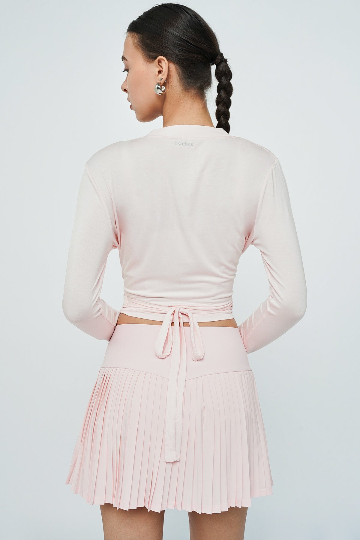 Sierra Wrap Top in Blush