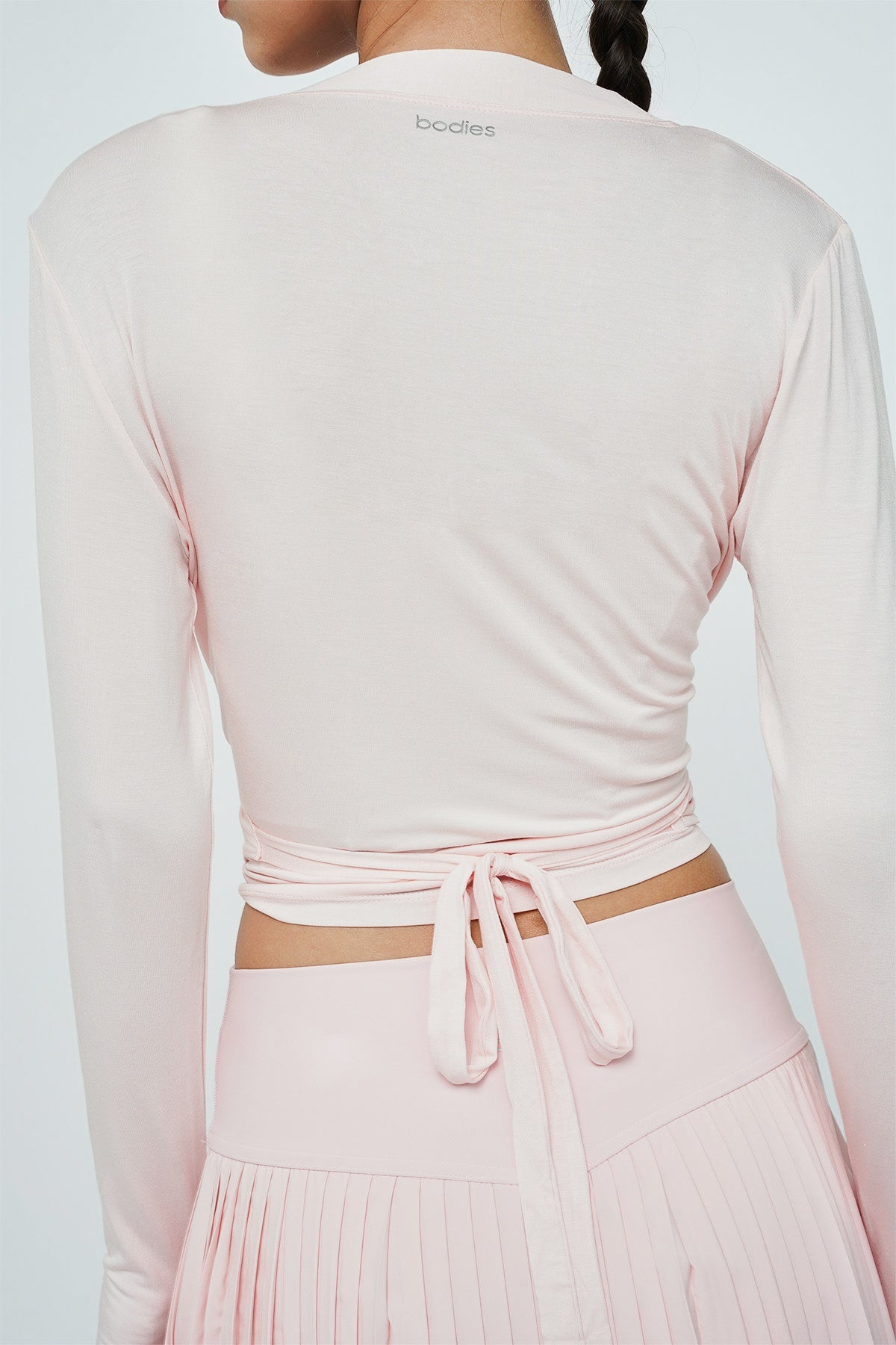 Sierra Wrap Top in Blush