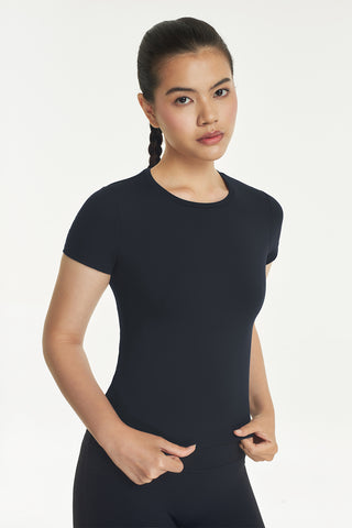 Solene Baby Tee in Black