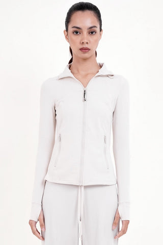 Luxe+ Contour Jacket in Eggshell