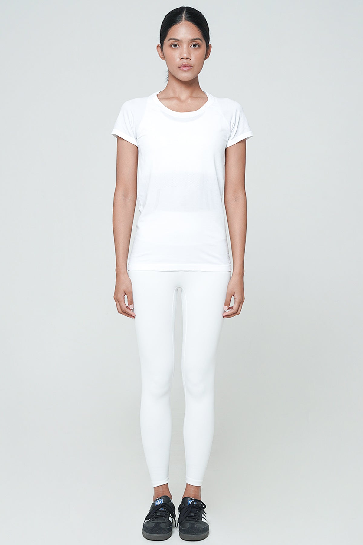 Lux High Impact Leggings in White