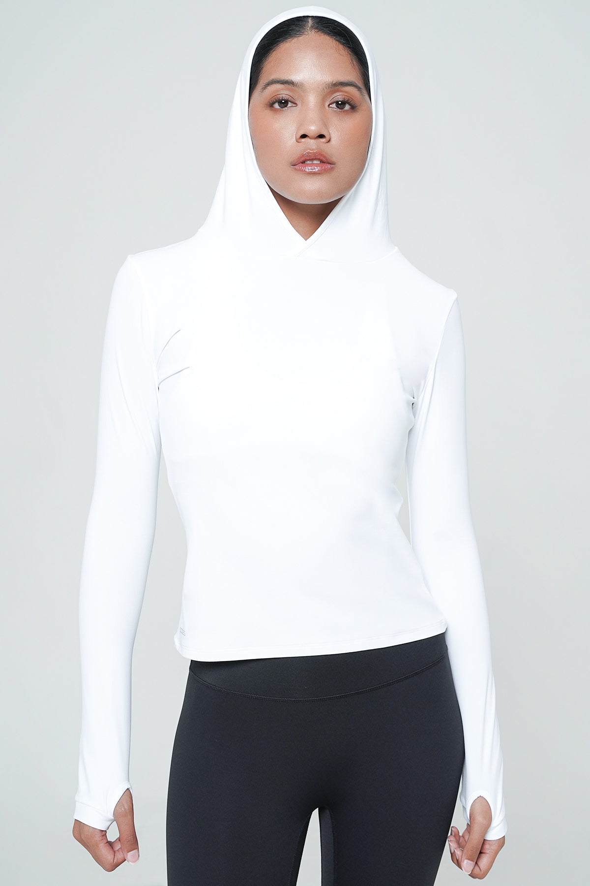 Fond Long Sleeve Top in White