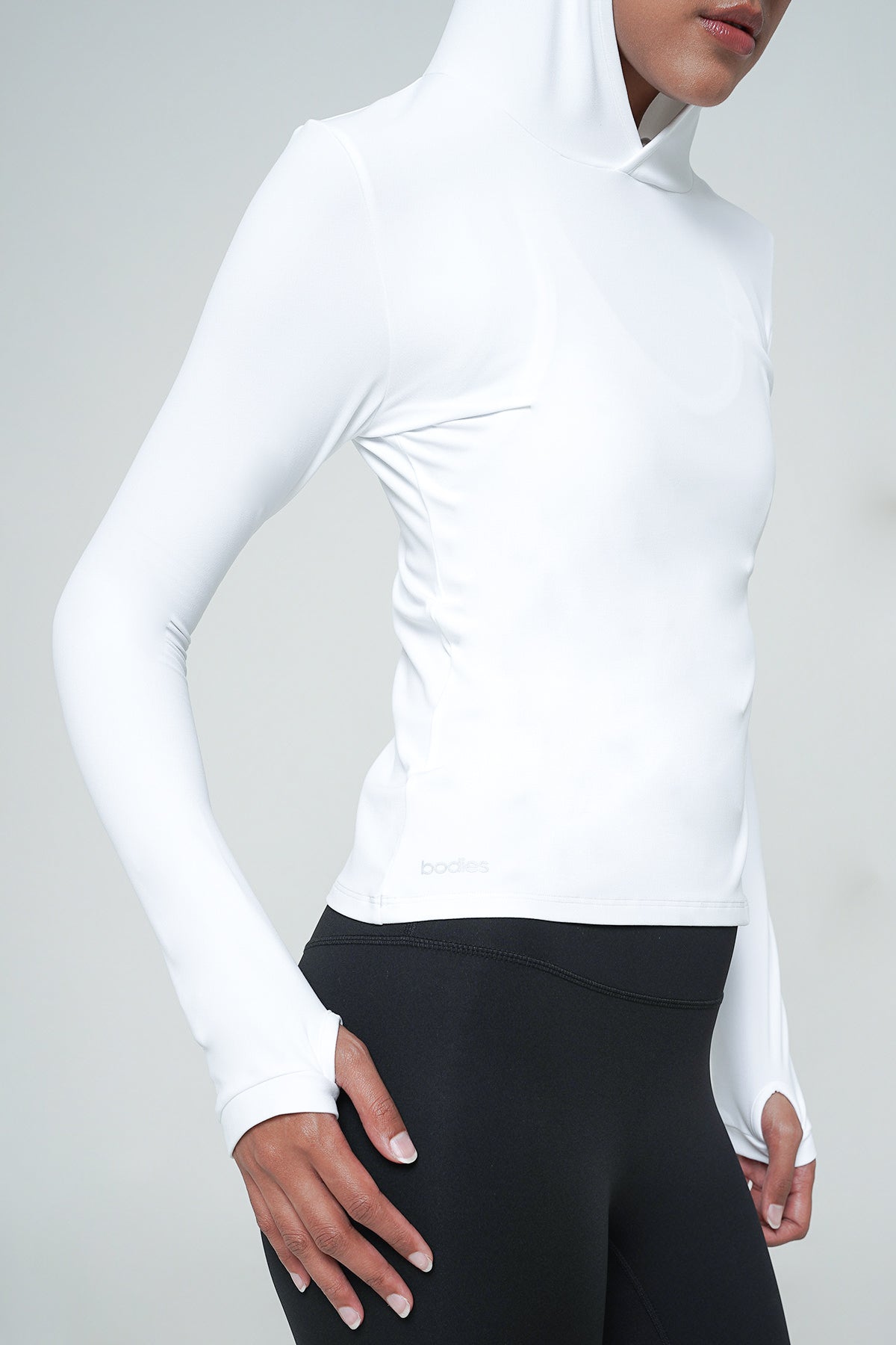 Fond Long Sleeve Top in White