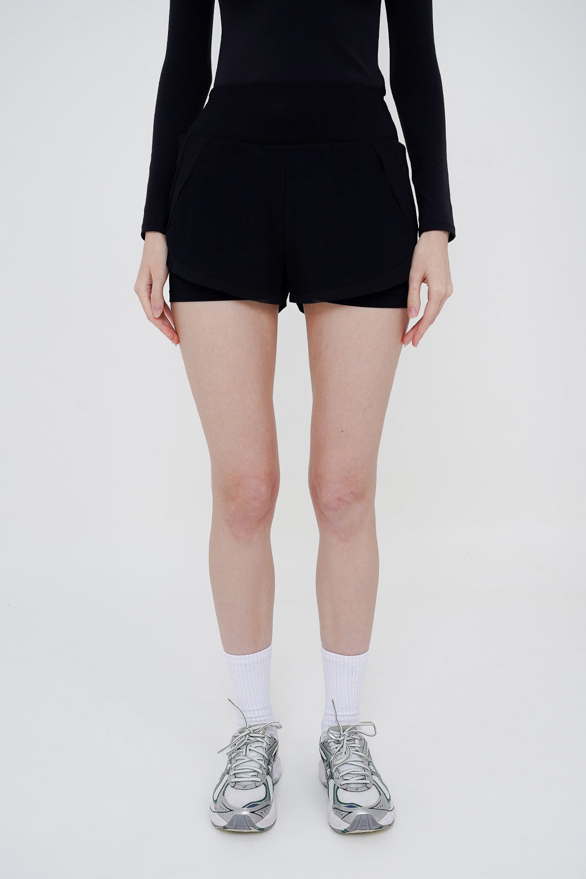 Main Running Shorts in Black (Restock)