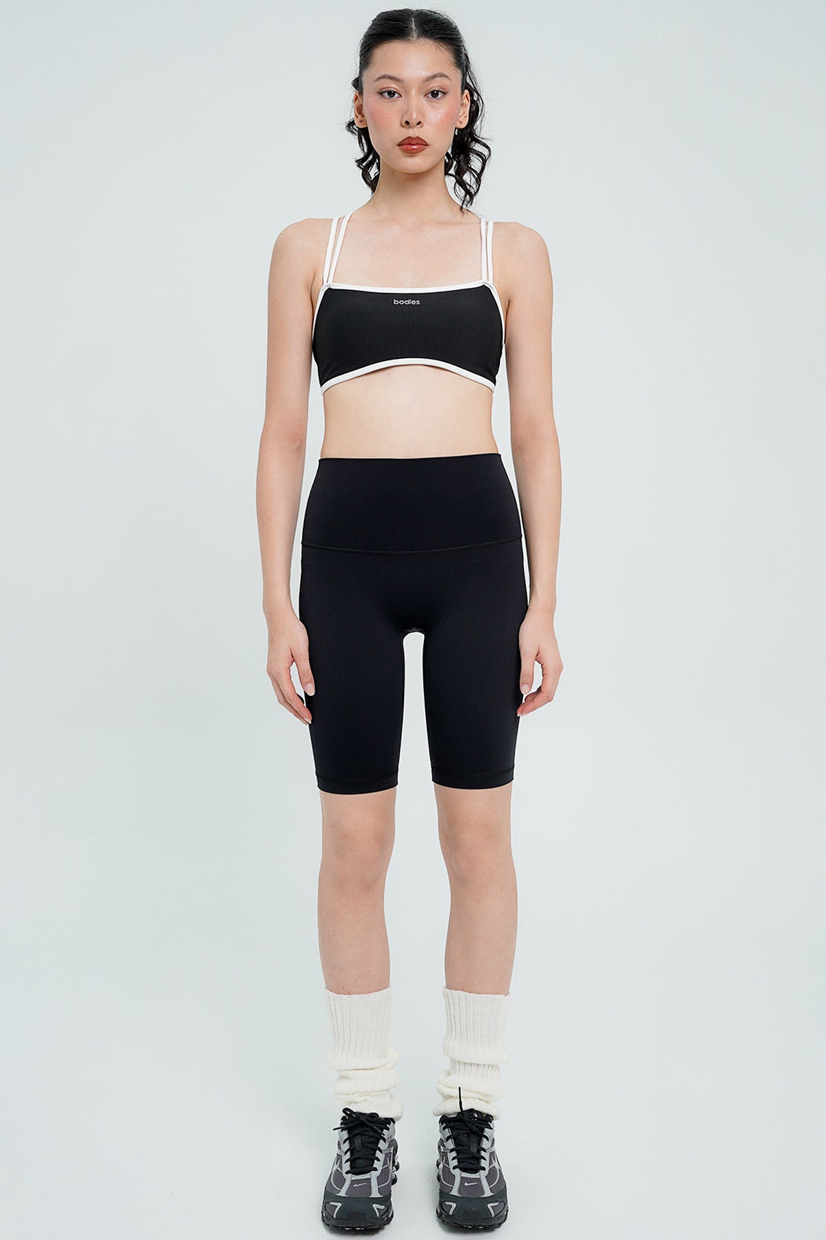 Asana Biker Shorts In Black