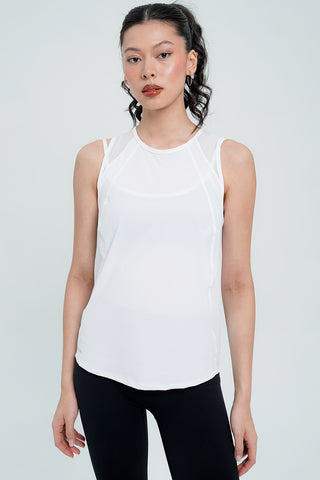 Sprinter White Tank (S & M LEFT)