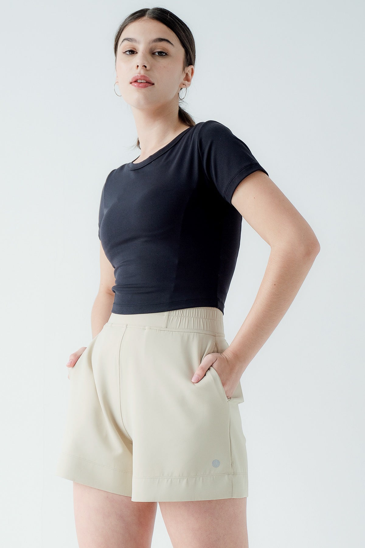 Everyday Short In Beige (Bestseller) (XS & L LEFT)