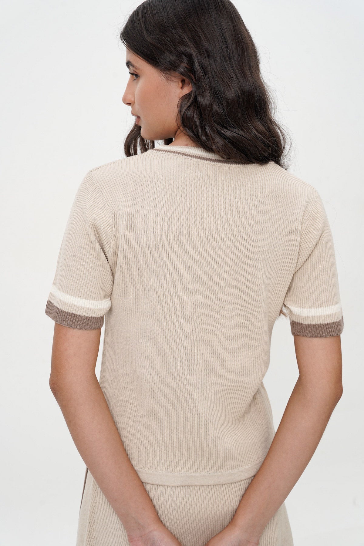 Kyle Knit Top in Cream