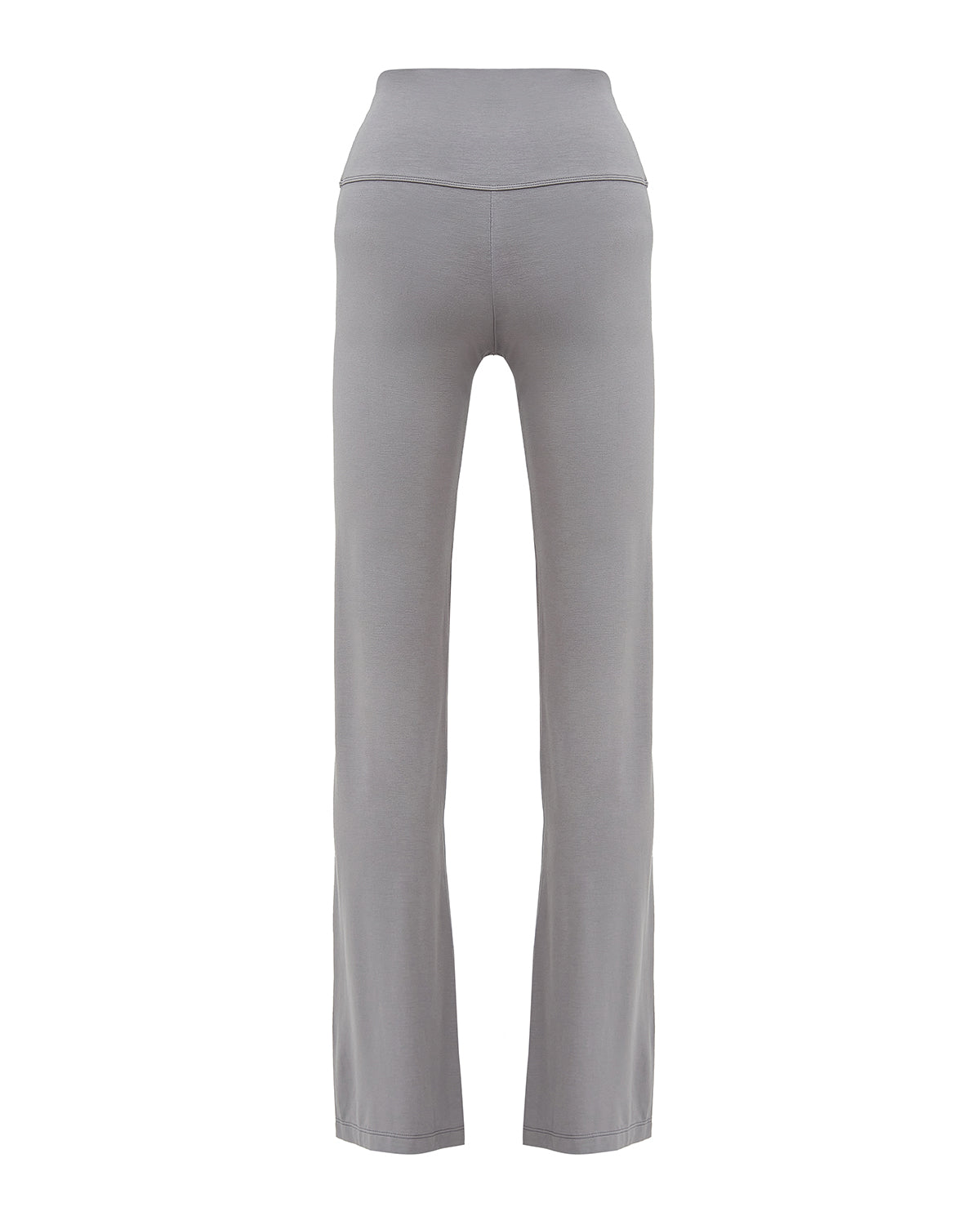 Basic Flare Pants in Stone Grey