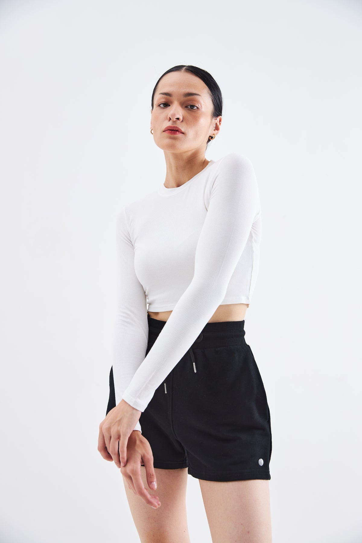 Warmth Long Sleeve Top In White