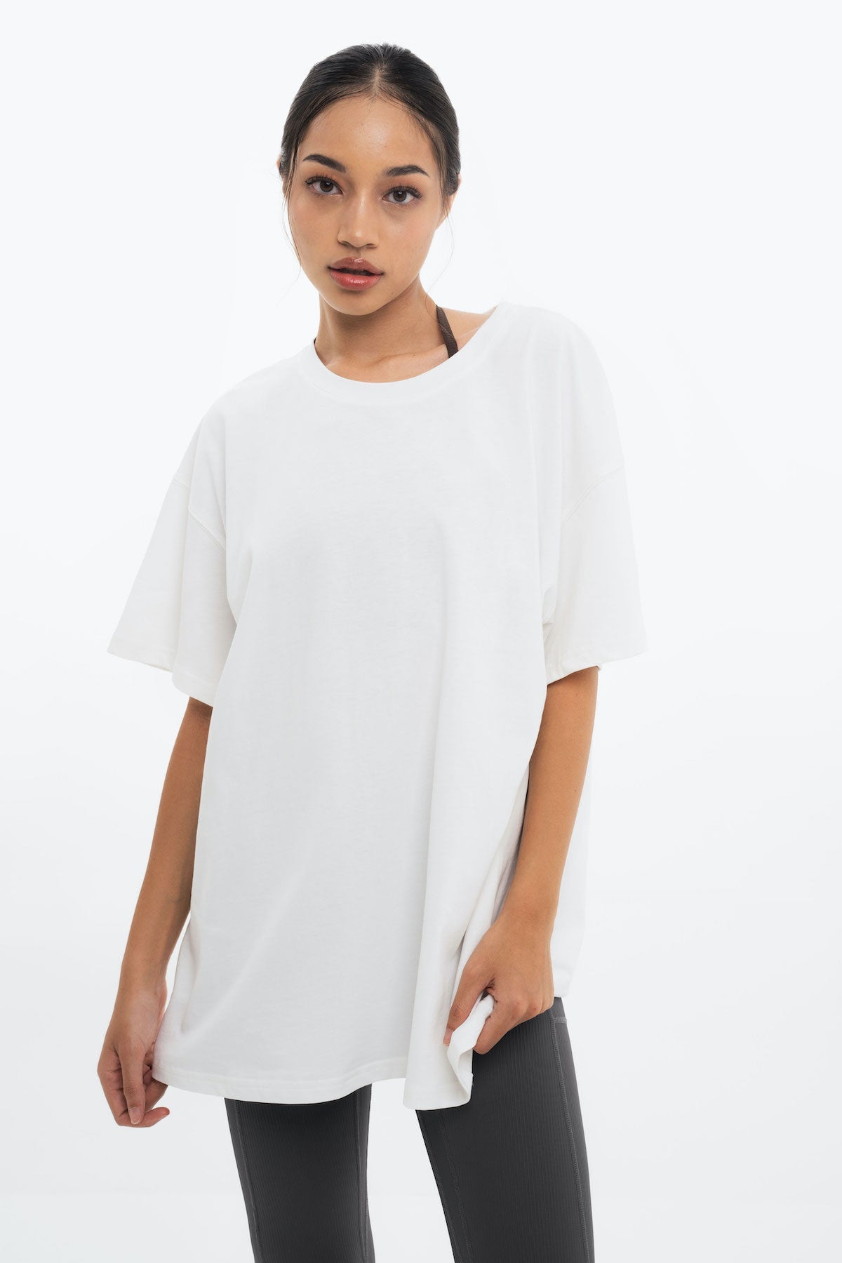Flap T-Shirt in White