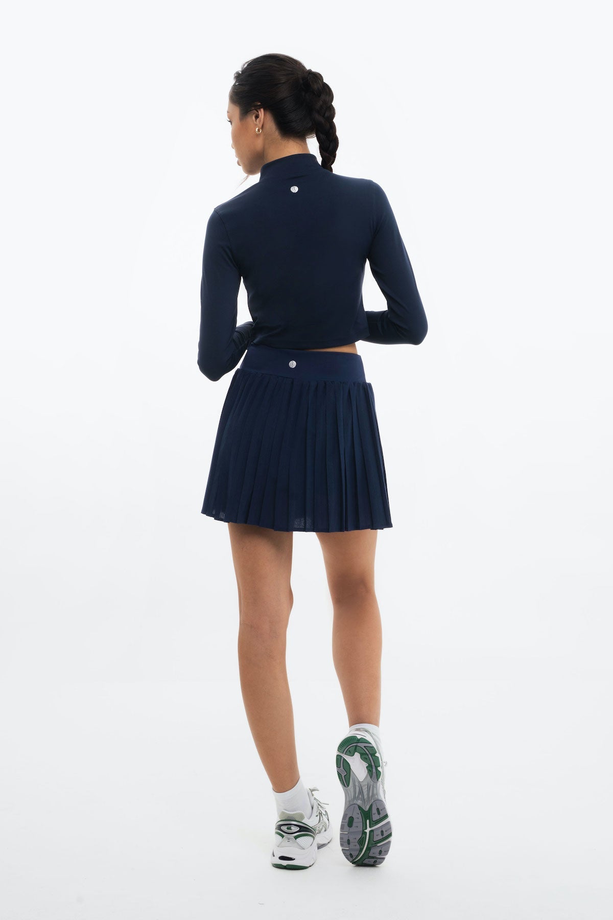 Flow Tennis Skirt in Navy (Bestseller)