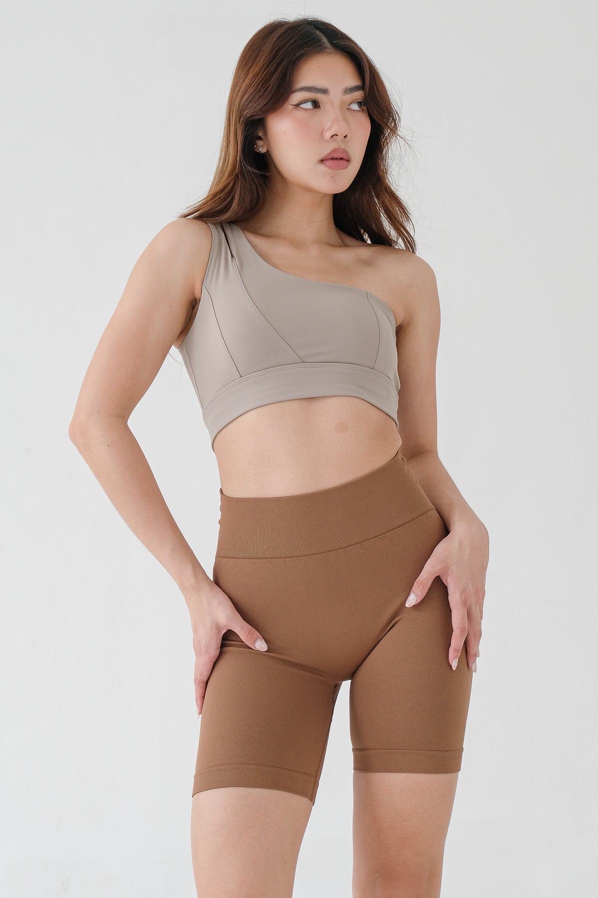 Appeal Bra Crop Top in Frost Grey