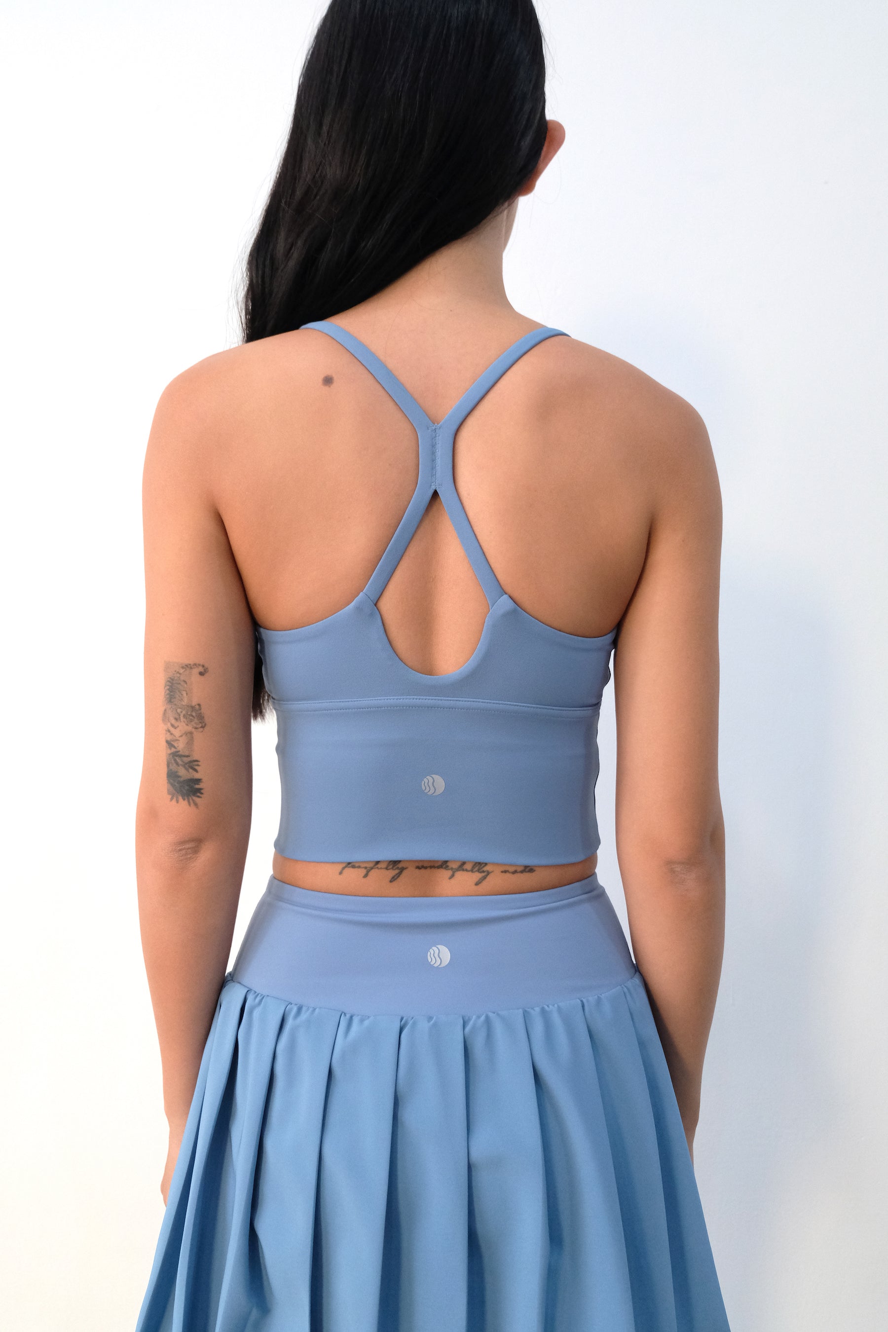 Ace Tennis Skirt In French Blue (4 LEFT)