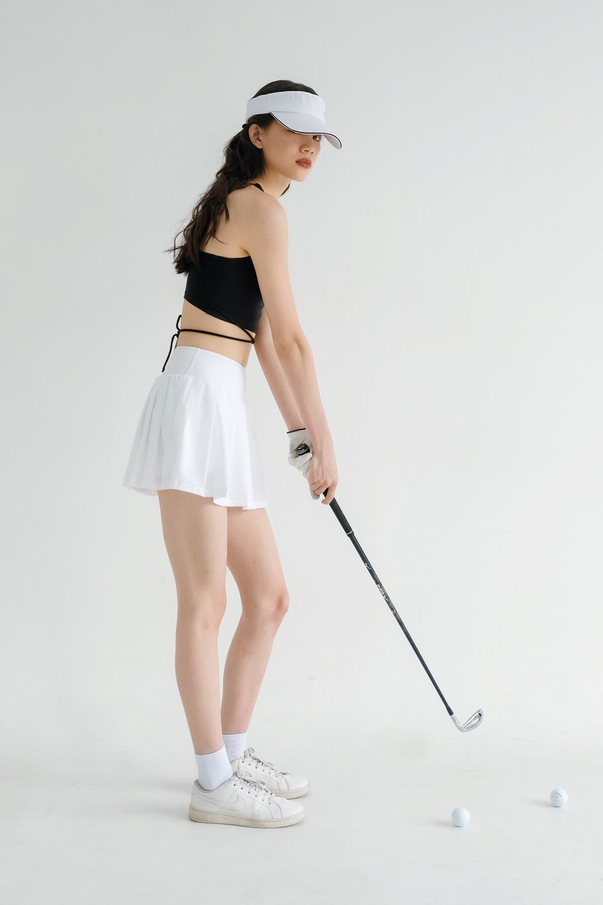 Ace Tennis Skirt In White (Bestseller)